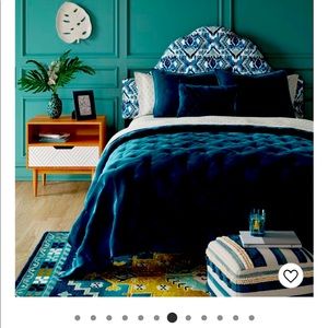 Opalhouse velvet green bedding